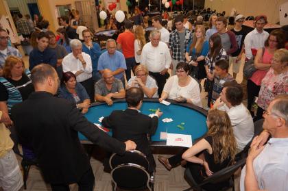 Plus de 200 personnes ont participé à la soirée bénéfice Casino au profit de l'ASPRS,