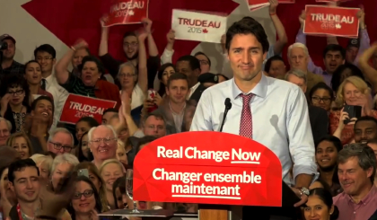 La mairesse de Longueuil félicite le nouveau premier ministre du Canada, Justin Trudeau, ainsi que les nouveaux élus pour Longueuil et l'Agglomération.
