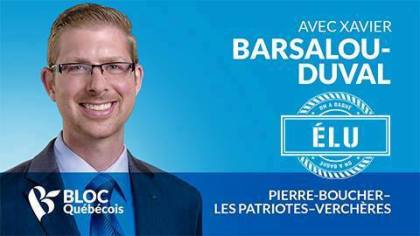 Le député bloquiste Xavier Barsalou-Duval se voit confier quatre dossiers par son chef.