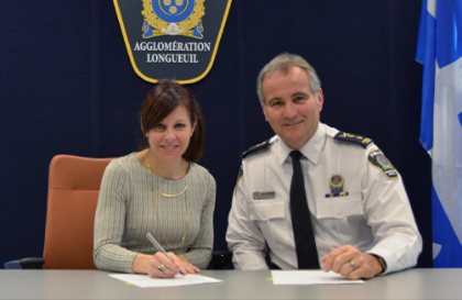 Geneviève Landry et M. Plante.