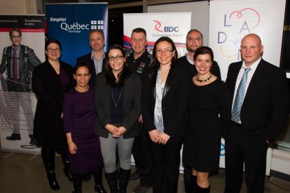 Les finalistes de LADN Montérégie.