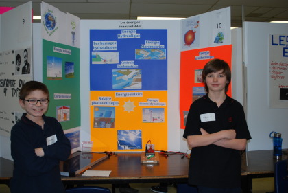 Vincent Labrie et Noé Martineau.