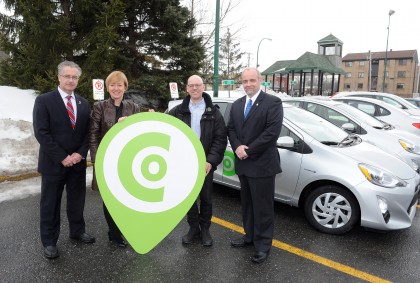 Deux nouvelles stations pour Communauto à Longueuil.