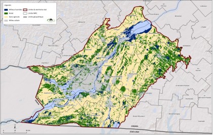 Boucherville participe à l'implantation de la Ceinture Verte du Grand Montréal.