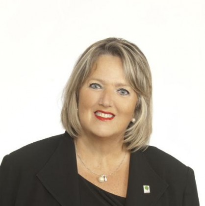 La mairesse suppléante de Sainte-Julie pour les trois prochains mois, Nicole Marchand.