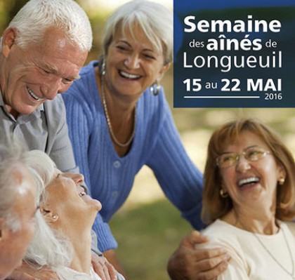 Longueuil souligne la la Semaine des aînés, du 15 au 22 mai