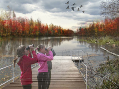 Projet d’aménagement du site d’interprétation de la nature à Sainte-Ju;lie et Saint-Amable.