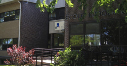 L'École Ludger-Duvernay de Verchères.